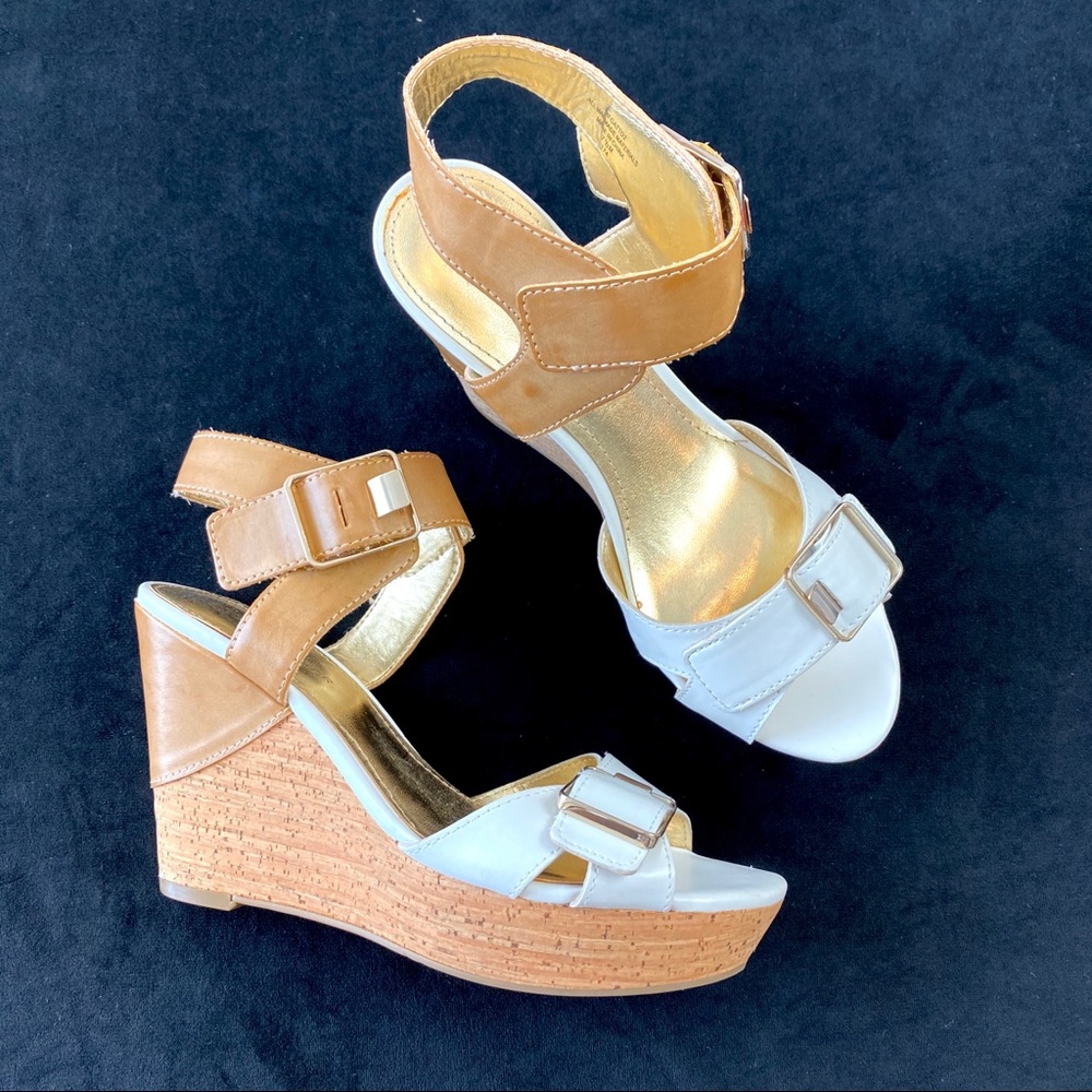 Marc Fisher Gatto 2 Cork Wedge Sandals